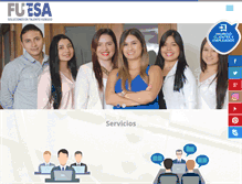 Tablet Screenshot of futesa.com